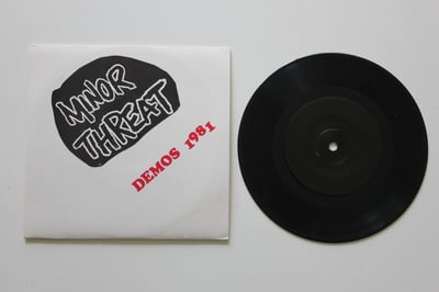 Minor Threat - Demos 1981 bootleg 7"