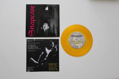 Snapcase - Comatose 7" on transparent yellow