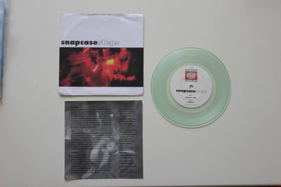 Snapcase - Steps 7" on clear