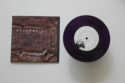 Shadows Fall - To Ashes 7" on transparent purple