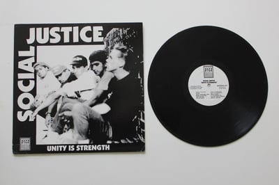 Social Justice - Unity Is Strength LP