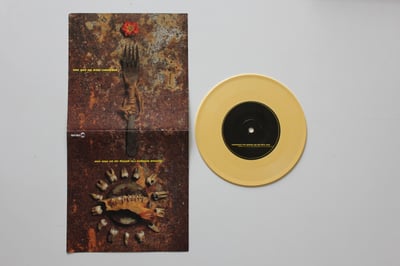 The Get Up Kids / Coalesce - split 7" on orange