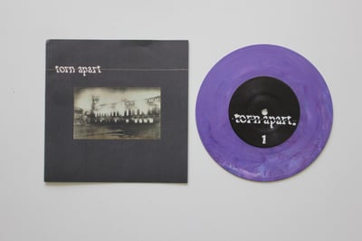 Torn Apart - self-titled 7" on purple
