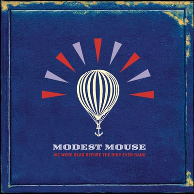 Modest Mouse - We Were Dead Before The Ship Even Sank (Epic, 82876 86139 1) · 2xLP · Blue / Orange Split · Limited Edition, Numbered, Reissue