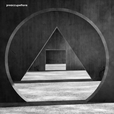 Preoccupations - New Material (Jagjaguwar, JAG320) · LP · Grey Streak · Limited Edition