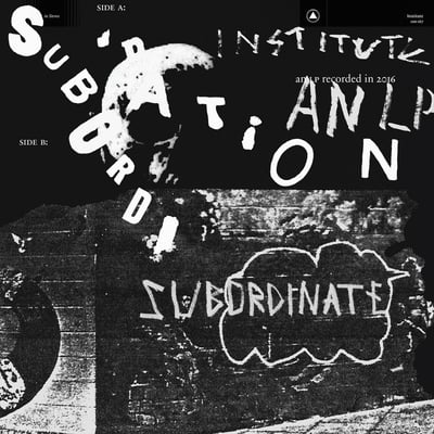 Institute - Subordination (Sacred Bones Records, SBR-167) · LP · Clear · Limited Edition