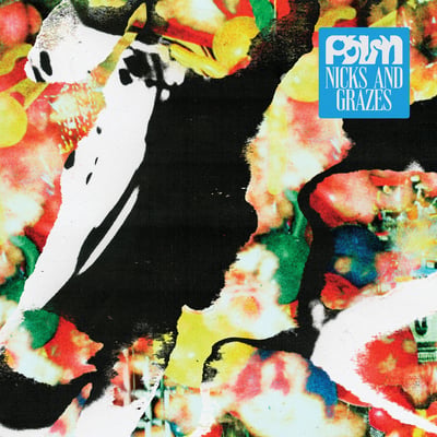 Palm - Nicks and Grazes (Saddle Creek, 79740452) · LP · Green and White Galaxy · Limited Edition
