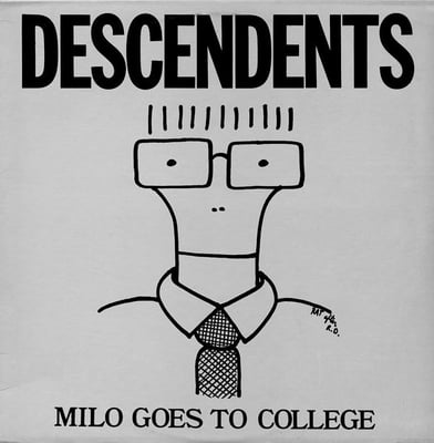 Descendents - Milo Goes To College (SST Records, SST 142) · LP · Barcode · Reissue