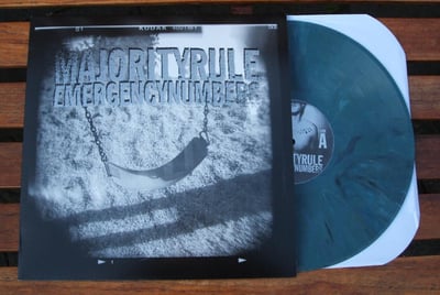 Majority Rule - Emergency Numbers [LP - "deep blue" marble] - Magic Bullet - MBL035 - /150