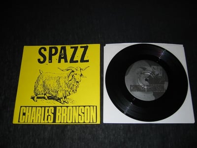 Charles Bronson / Spazz (1st Press /400 black, goat cover)