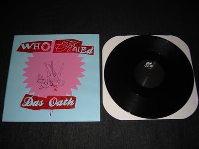 Das Oath - s/t LP (8/25 black "Who killed Bambi?" sleeve)
