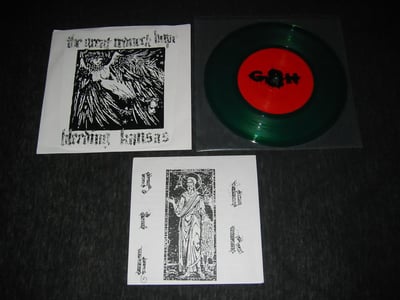 Great Redneck Hope , The / Bleeding Kansas - Split (25/42 green overrun edition)