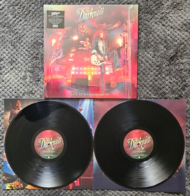 The Darkness - Live At Hammersmith | 2x12" | Cooking Vinyl | Black