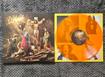The Darkness - Easter Is Cancelled | 12" Cooking Vinyl | Translucent Orange [Signed]