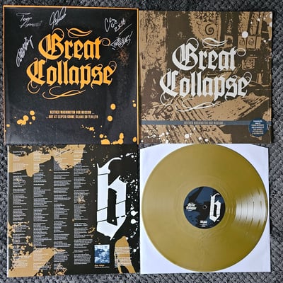 Great Collapse - Neither Washington Nor Moscow... Again! | 12" | End Hits Records | Gold | #40/49 (Conne Island Leipzig Edition) [Signed]