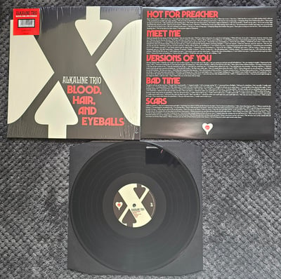 Alkaline Trio - Blood, Hair and Eyeballs | 12" | Rise Records | Black