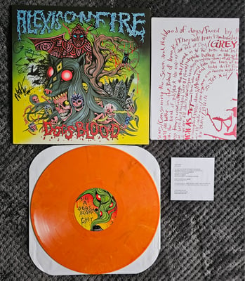 Alexisonfire - Dog's Blood | 12" | Dine Alone Records | Orange | /300 (Artist Exclusive) [Signed]