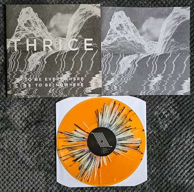 Thrice - To Be Everywhere, Is To Be Nowhere | 12" | BMG/Vagrant Records | Transparent Orange w/ Black Splatter | /500 (Vagrant Webstore Exclusive)