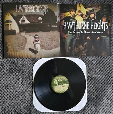 Hawthorne Heights- The Silence In Black And White | 12" | Victory Records | Black