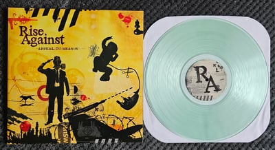 Rise Against - Appeal To Reason | 12" | DGC Records | Coke Bottle Clear