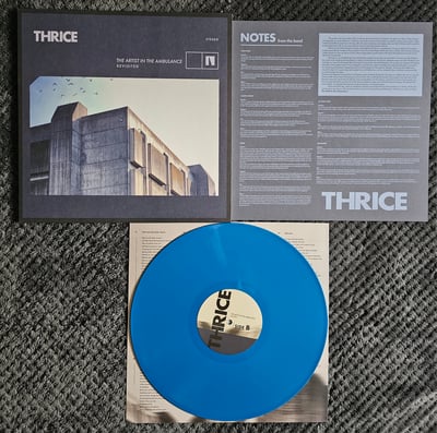 Thrice - The Artist In The Ambulance (Revisited) | 12" | Miscellaneous Recordings | Blue | /300 (Banquet Records Exclusive)