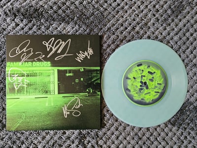 Alexisonfire - Familiar Drugs | 7" | Dine Alone Records | Glow-in-the-Dark [Signed]