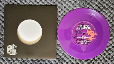 Alexisonfire/The Bled - Ruth Buzzi Better Watch Her Back/Counterparts And Number Them | 7" | Sorepoint Records | Purple | /500 [Signed by Alexisonfire]