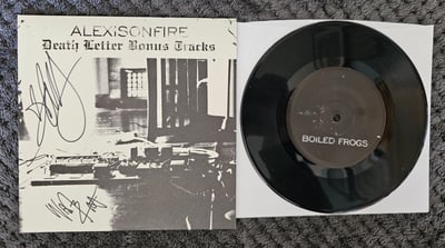Alexisonfire - Death Letter Bonus Tracks | 7" | Dine Alone Records | Black (Box Set Overrun) [Signed by Dallas & Wade]