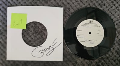 Alexisonfire - Crisis Bonus Tracks | 7" | Dine Alone Records | Test Pressing [Previously owned by, and Signed by George]
