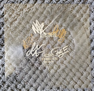 Alexisonfire - Accidents (Live In Toronto 12-29-2012) | 7" | Dine Alone Records | Clear Flexi Disc | (2017 Aus/NZ Tour VIP Exclusive) [Signed]