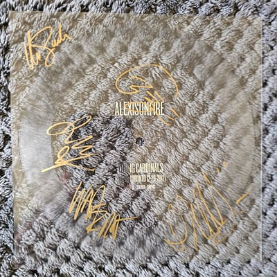 Alexisonfire - Young Cardinals (Live In Toronto 12-29-2012) | 7" | Dine Alone Records | Clear Flexi Disc [Signed]