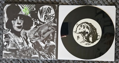 Wharf Rats - Wharf Rats | 7" | No Sleep Records | Black | /250 [Signed by Wade]