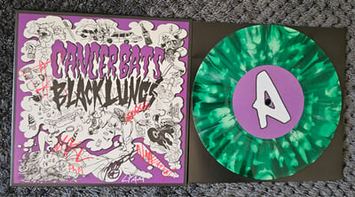 Cancer Bats/Black Lungs - Cancer Bats/Black Lungs | 7" | Self-Released | Green w/ Splatter | /450 [Signed]