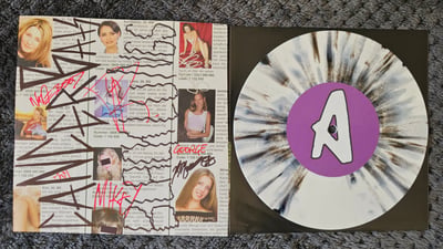 Cancer Bats/Black Lungs - Cancer Bats/Black Lungs | 7" | Self-Released | White w/ Splatter | Euro Tour Porno Sleeve | /50 [Signed]