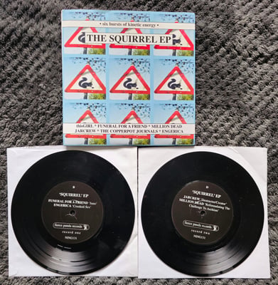 The Squirrel EP | 2x7" | Fierce Panda Records | Black