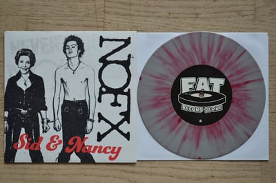 NOFX: Sid & Nancy (Fat Wreck Chords 2016 / grey w/ red splatter / FAT store exclusive) /99