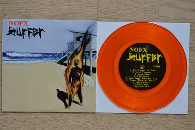 NOFX: Surfer (Fat Wreck Chords 2001 / orange / 2nd press) /1,066