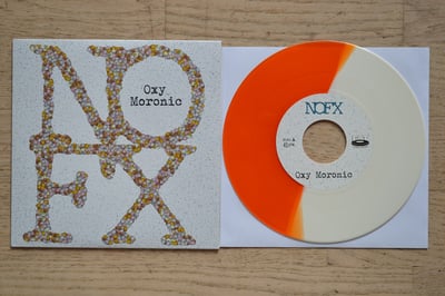 NOFX: Oxy Moronic (Fat Wreck Chords 2016 / Adderall orange/white split / Original Demos series #3) / 550