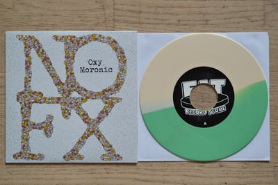 NOFX: Oxy Moronic (Fat Wreck Chords 2016 / Prozac green/off-white split / Original Demos series #3 / FAT store exclusive) /104