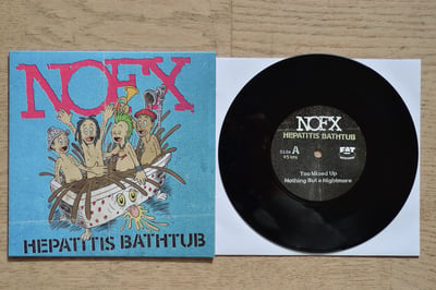 NOFX: Hepatitis Bathtub (Fat Wreck Chords 2016 / black)