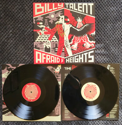 Billy Talent - Afraid Of Heights | 2x12" | Warner Records | Black [Signed]