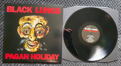 Black Lungs - Pagan Holiday | 12" | Dine Alone Records | Black | /400