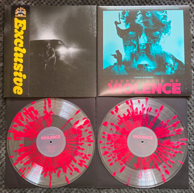 Wade MacNeil & Andrew Gordon Macphersion - Random Acts Of Violence | 2x12" | Dine Alone Records | Clear w/ Red Splatter | #36/100 (Dine Alone Exclusive)