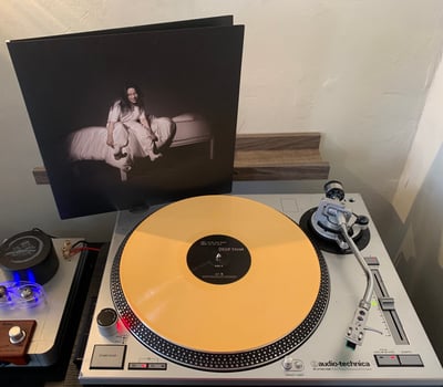 Billie Eilish - When We All Fall Asleep, Where Do We Go? (Pale Yellow /?)