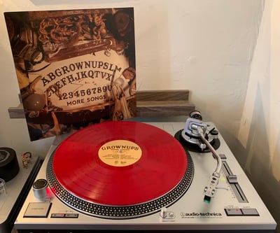 Grown Ups - More Songs (Second Press: Burnt Sienna /500)