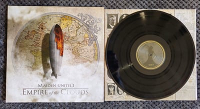 Maiden United - Empire of the Clouds | 12" | Yazmine Park | Black