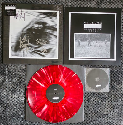 Gallows - Desolation Sounds | 12" | PIAS/Venn Records | Blood Red w/ Piss Yellow Splatter | Pre-Order Exclusive