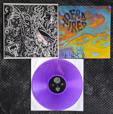Dead Tired - Satan Will Follow You Home | 12" | New Damage Records | Translucent Purple | /500 [Signed by George Pettit]