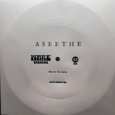 Aseethe - Blood Is The Game (Flexi-disc /500)
