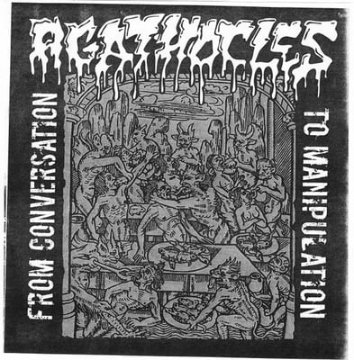 Agathocles / The Lettuce Vultures - From Conversation To Manipulation / Trashing The 21st Century (/??? Black)